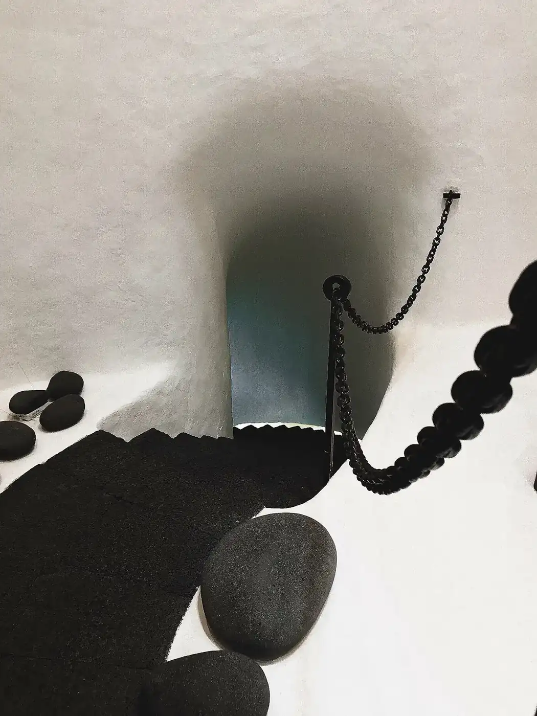Túnel con cadena - Lanzarote